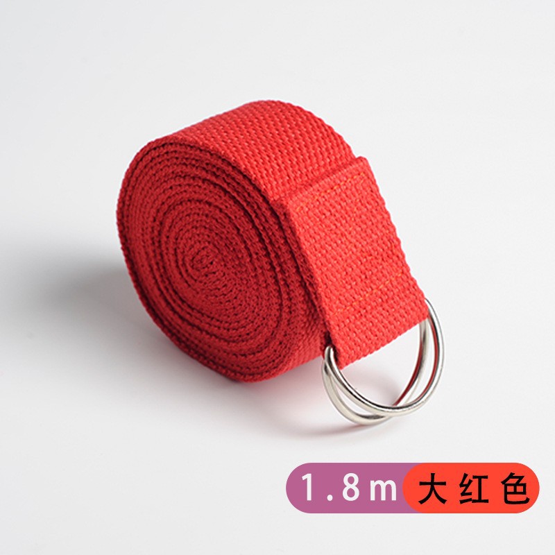 Picture of Wholesale Yoga Stretch Belt 1.8m Polyester Cotton Extended Beginners Stretch Stretch Yoga Auxiliary Supplies