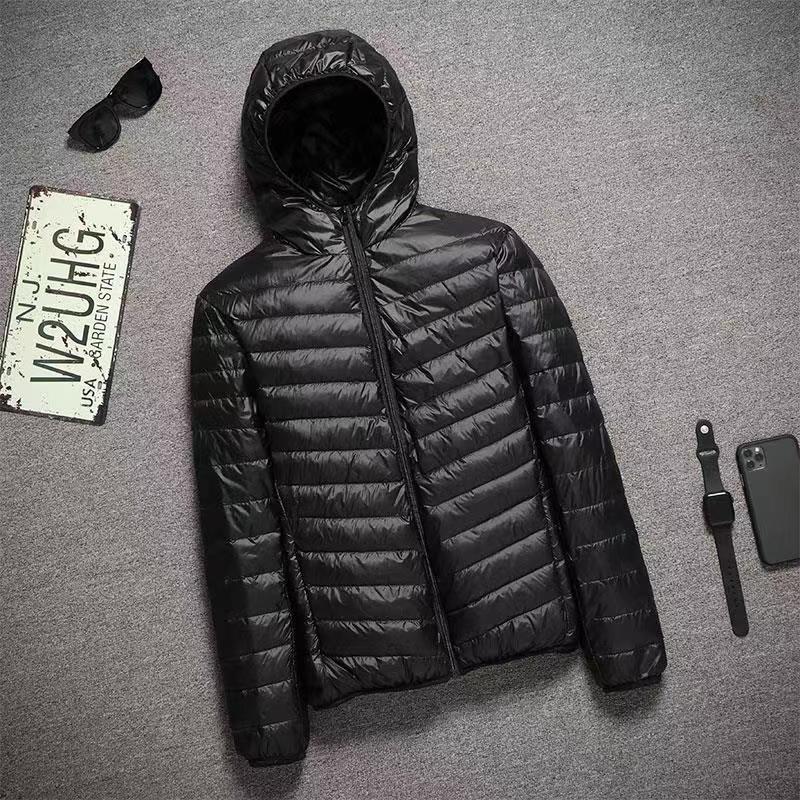 Picture of Anti-season men's cotton-padded jacket short light work cotton-padded jacket men's young and middle-aged plus size feather cotton-padded jacket father's winter coat