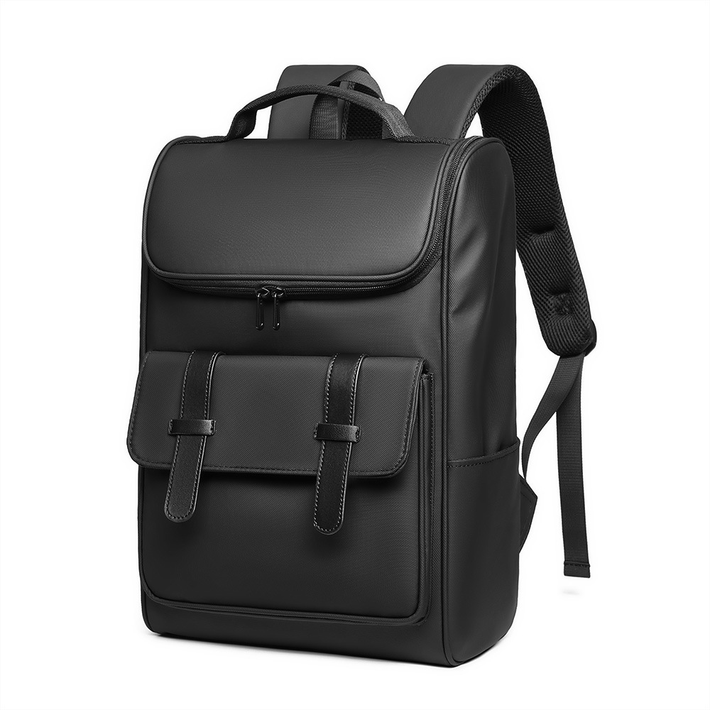 Picture of Cross-Border Trendy Backpack Men's Fashion Casual Student School Bag Multi-Functional Waterproof Computer Backpack Wholesale Customization