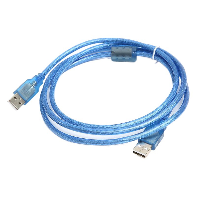Factory direct USB2.0 data line male-to-male bold encryption shielding layer A to A with magnetic ring 1.5 meters 5 meters