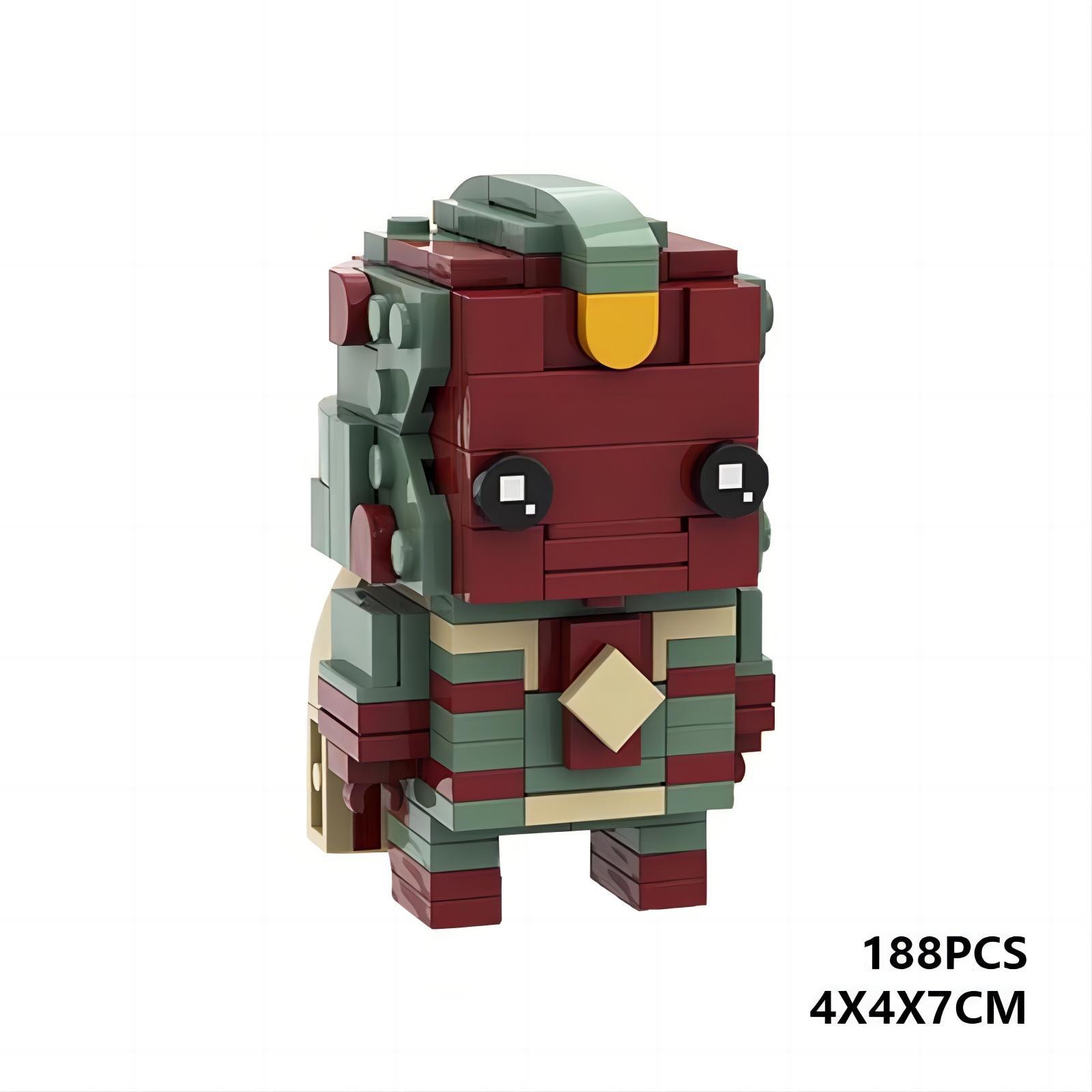 Picture of MOC Block Compatible with Lego Small Particle Set Wanda Vision Puzzle 79725 Square Head Toy