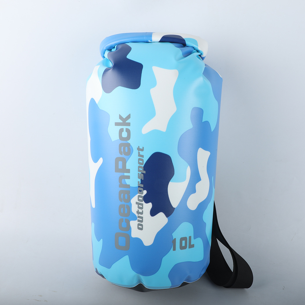 Picture of high quality Camouflage Drift Waterproof Bag Single Shoulder Dry Bag Outdoor Waterproof Bag Amazon Hot Selling Drift Bag