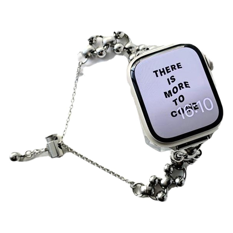 For applewatch Watch Band iwatchS10 Apple Watch 987645se Small Chanel Style High Texted Wristband