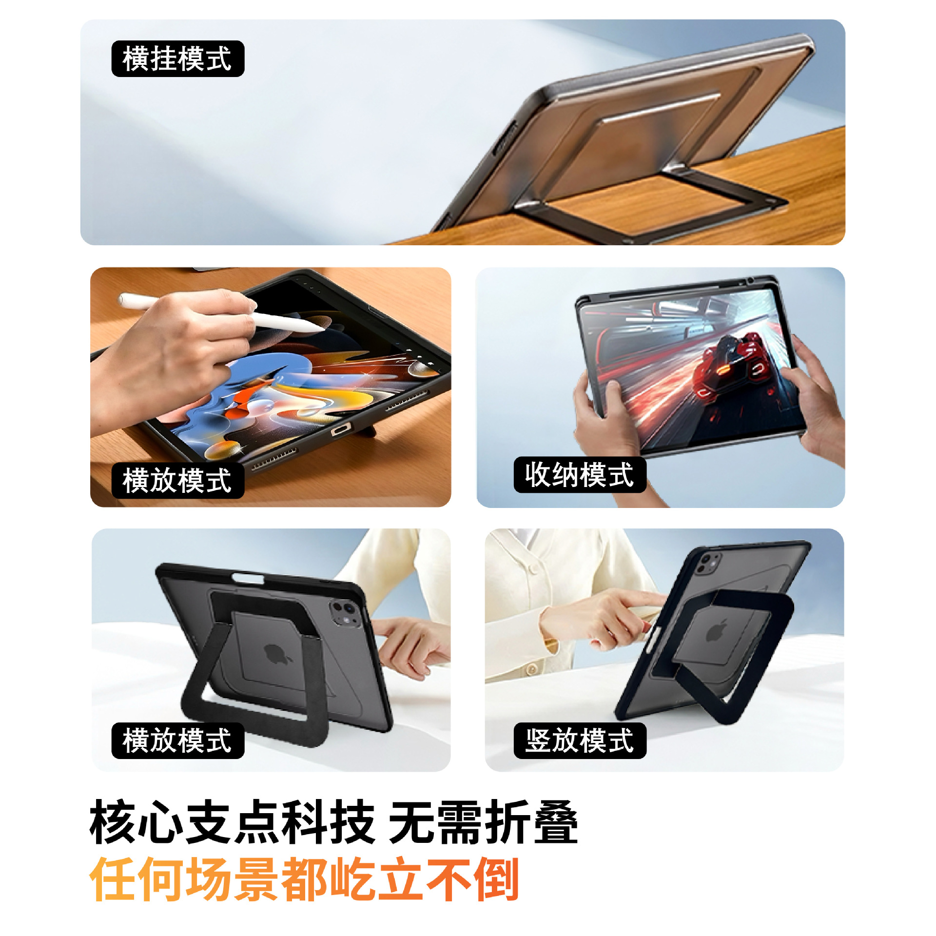 Picture of Fulcrum shell iPadMini7 protective shell 2025Pro new Air7 flat cover 11 generation for Apple 13 inch ar