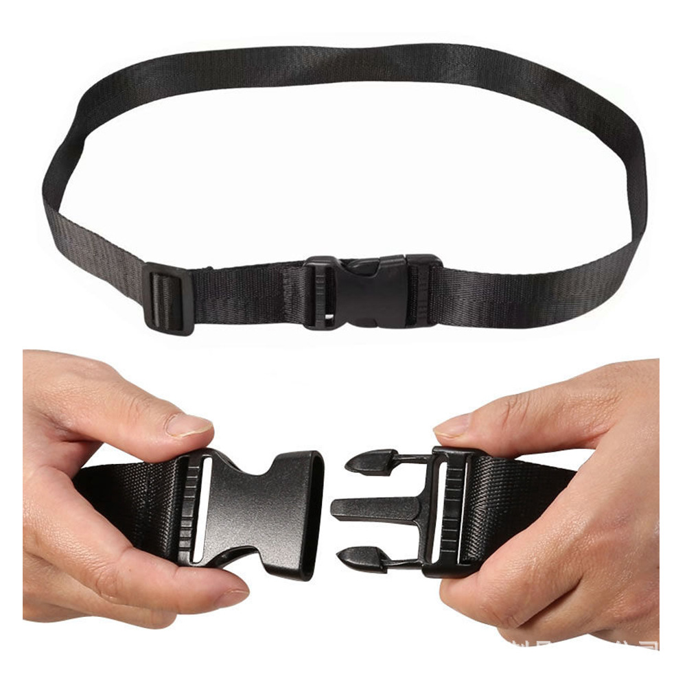 Picture of Nylon 3.8cm Chest Strap Fixed Buckle Double Release Adjustable Buckle Outdoor Camping Tactical Backpack Strap
