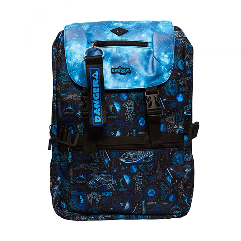 Picture of New Zealand smiggle School Bag Student Large Grade 4-6 Backpack Boys and Girls Children Backpack