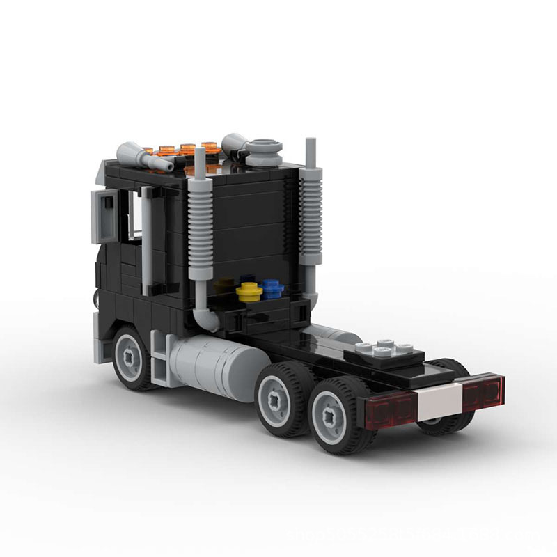 Picture of MOC blocks compatible with Lego small particles creative series road truck head patchwork toy 15602 toy