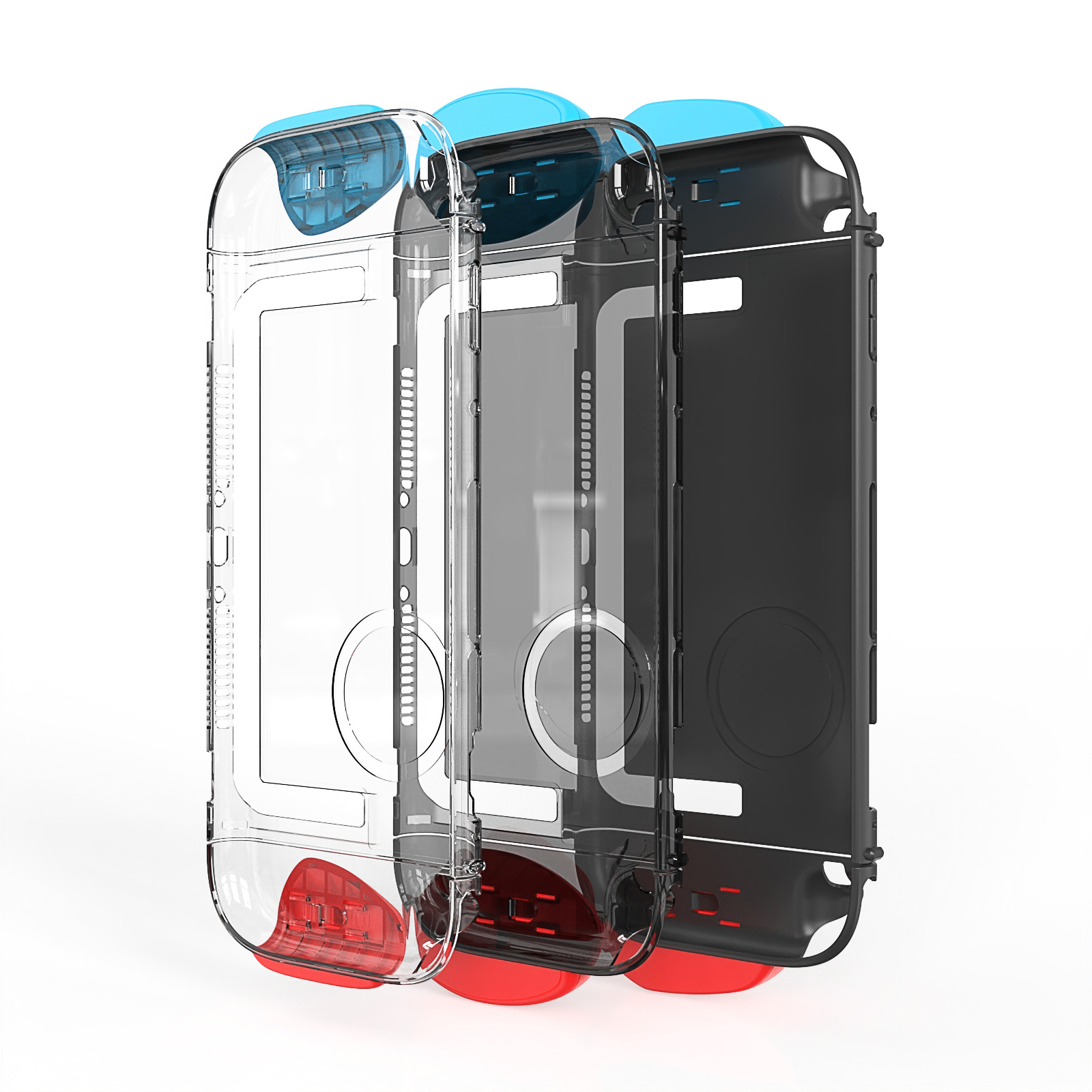 Picture of Switch2 Host Crystal Shell Ns2 Protective Shell Transparent Shell Pc Protective Hard Shell (Equipped with Large, Medium and Small Grips)