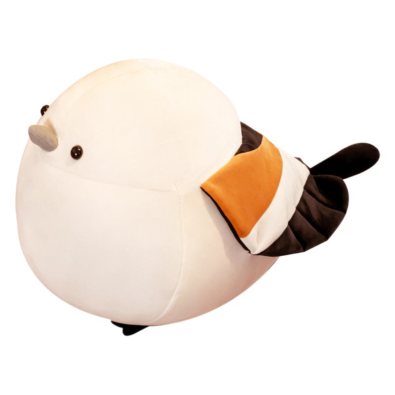 New Down Cotton Tits Bird Soft Round Fat Choo Plush Toy Pillow Cross-border Large Catch Baby Machine