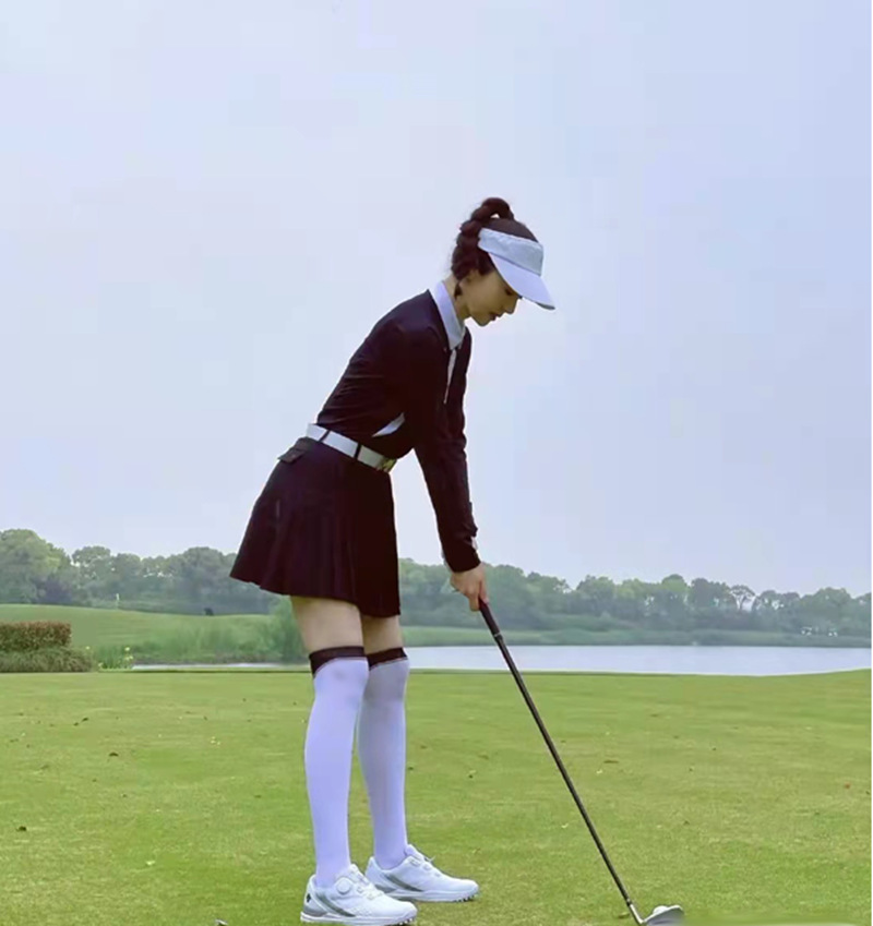 Picture of Golf Socks Cotton Over-the-Knee Stockings Sports Casual All-Match High Socks Training Badminton Football Socks