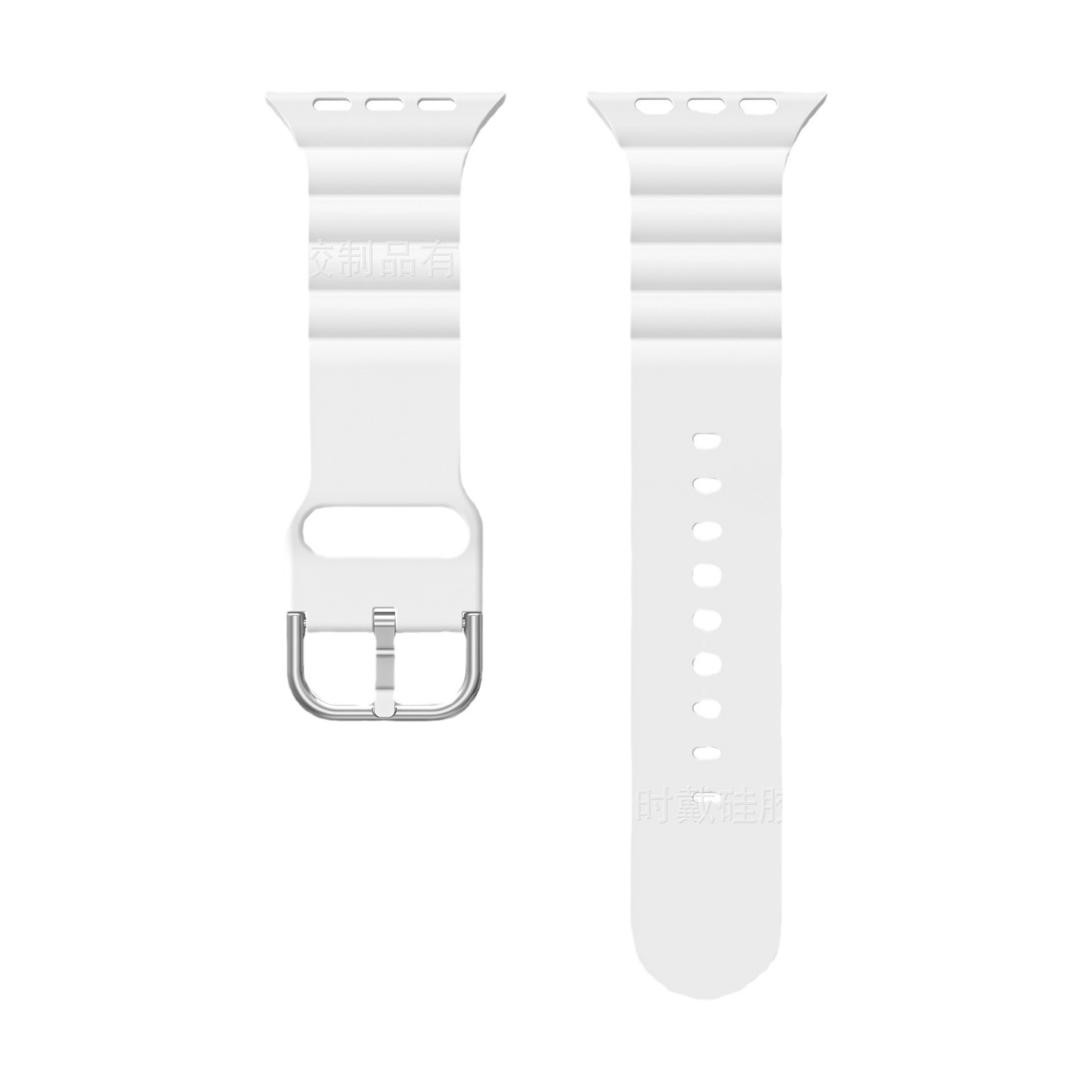 Picture of Suitable for Apple Watch8/7/6/5/4/Ultra/Se Pure Color Silicone iWatch Strap