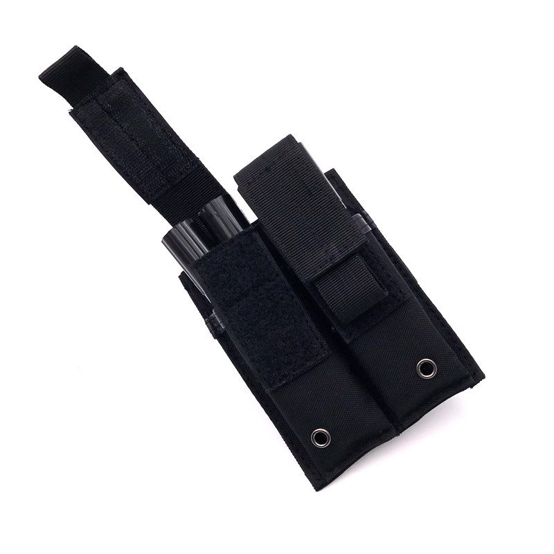 Picture of Small Double Bag Tool Bag Outdoor Sports Multi-Functional Edc Accessory Hanging Bag Molle Vest Accessories Hanging Bag