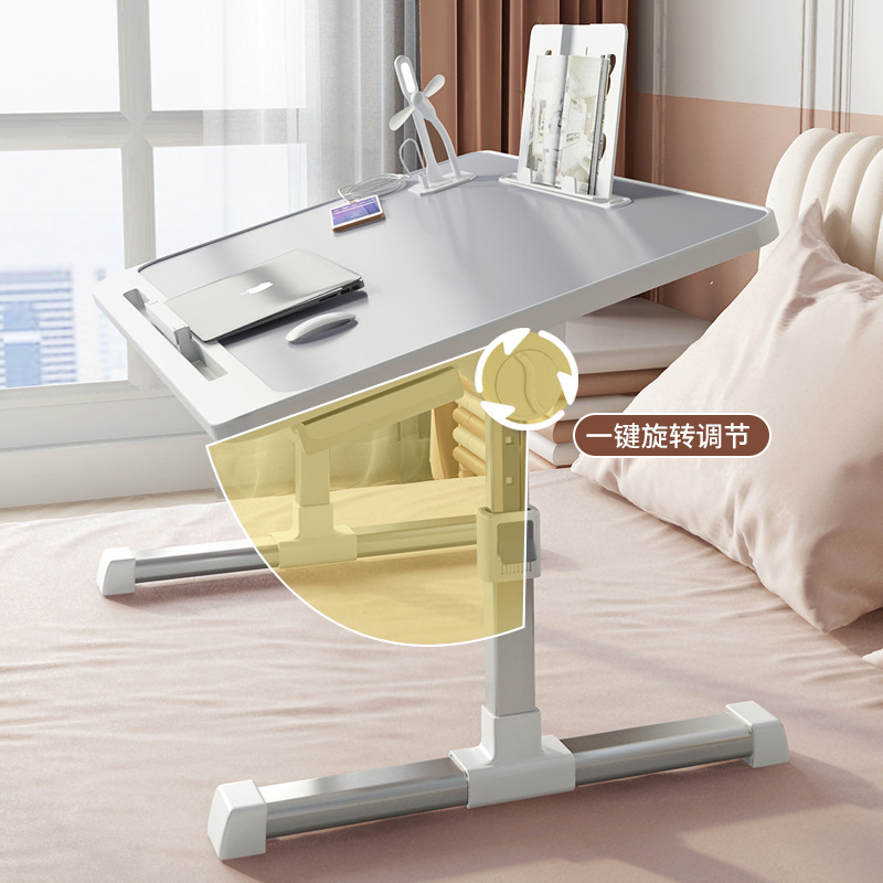 Picture of Foldable Lifting Bed Small Table Home Study Desk Bedroom Computer Office Bay Window Dormitory Student Small Table