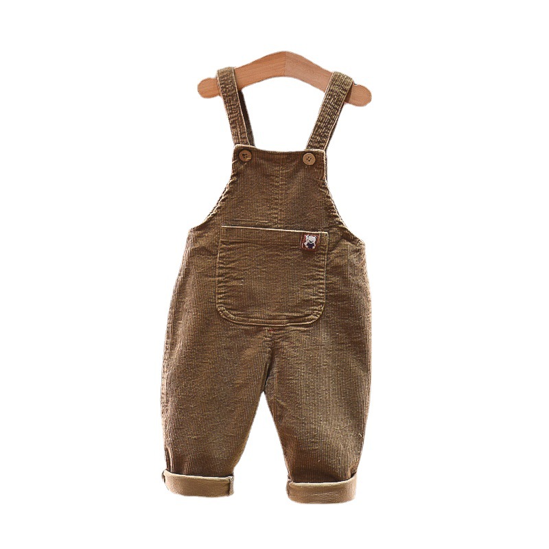 Picture of 2025 New Korean Version Baby Children's Light Suspender Single Pants Boys and Girls Wholesale One Piece Dropshipping Durable