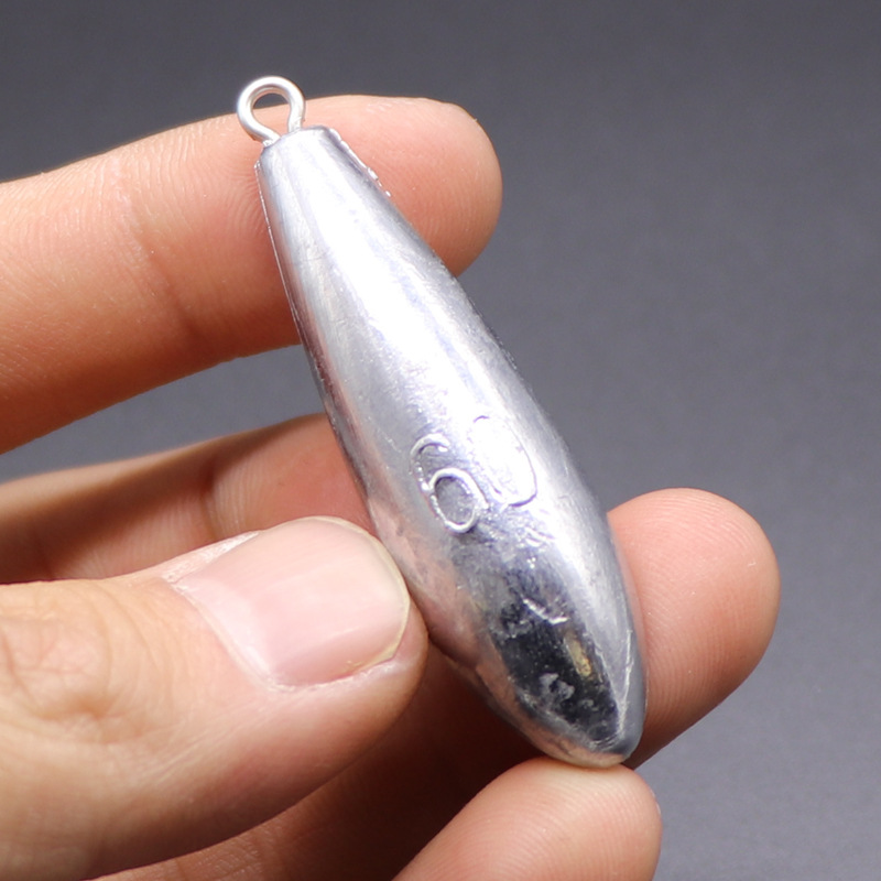 Picture of Wholesale Supply Willow Leaf Water Drop Lead Pendant Full Swivel 20g Sea Fishing Lure Fast Olive Drop Large Quantity and Excellent Price