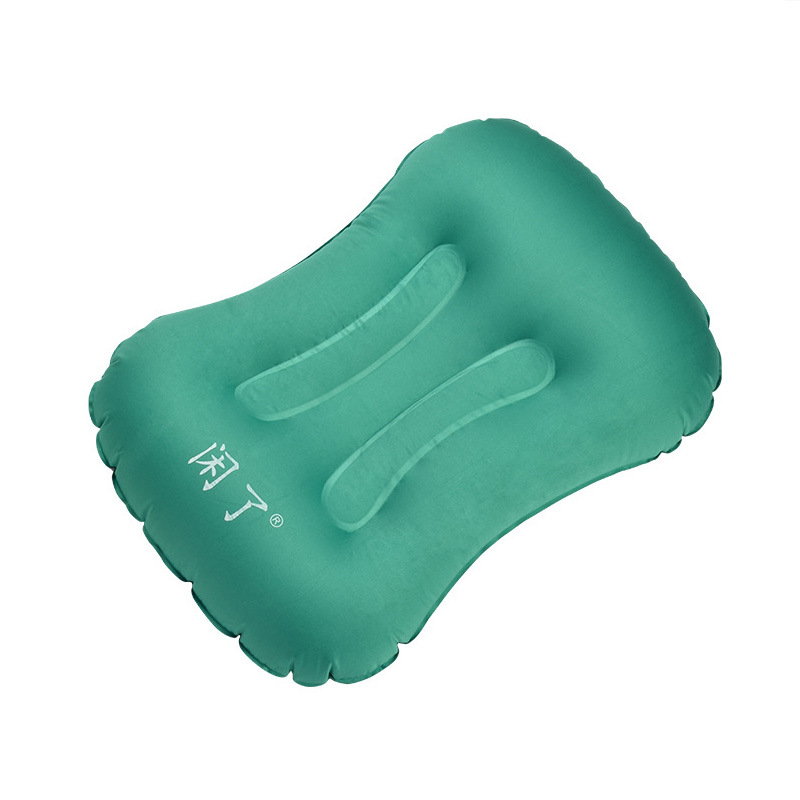 Picture of Sports Outdoor Inflatable Pillow Outdoor Supplies Pillow Protector Neck Pillow Chair Cushion Headrest Office Waist Pillow