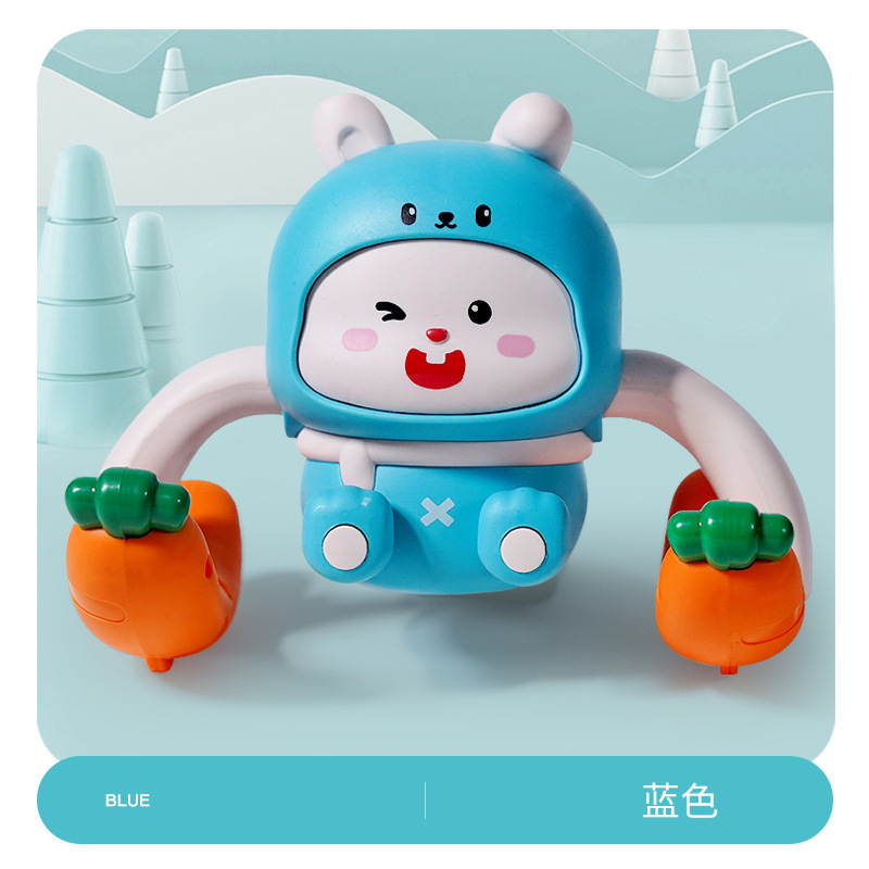 Picture of Electric dancing duckling with sound can move rabbit light walking singing panda dancing robot children's toys