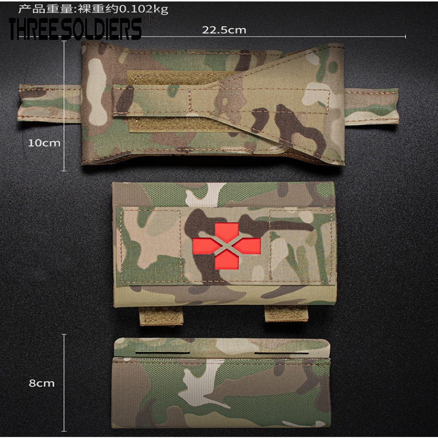 Picture of Outdoor Bfg Small Quick First Aid Kit Micro Trauma Kit Portable Tactical Molle Medical Kit