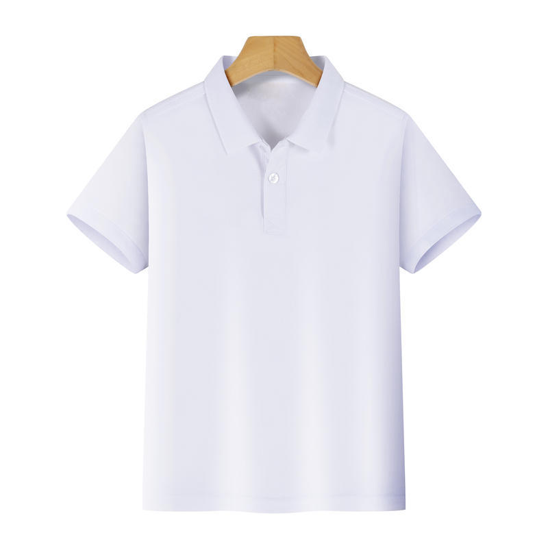 Picture of Children's lapel polo shirt custom kindergarten class uniform school uniform parent-child sports culture advertising shirt T-shirt logo