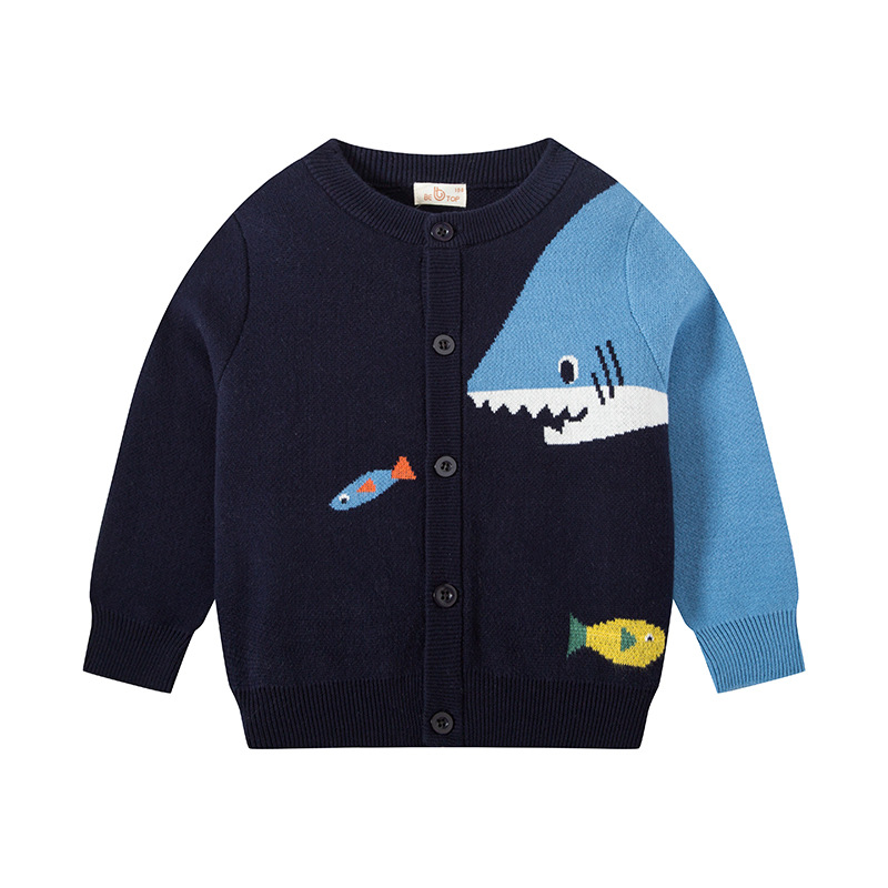 Picture of Children's Sweater Cardigan 2025 New Children's Clothing Autumn and Winter Clothing Boys' Sweater Jacket Manufacturer Wholesale Dropshipping