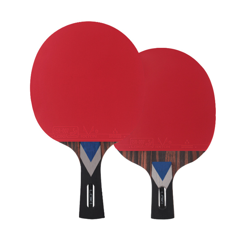 Picture of LOKI Raytheon Ruilong Series 7-Star Carbon Table Tennis Pat Sticky Anti-Glue Finished Pat Single Pat Seven-Star Straight Pat