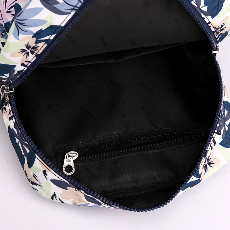 Picture of Simple Schoolbag Printed Backpack High-end Women's Portable Waterproof Backpack Large Capacity Shoulder Bag Cross-Border
