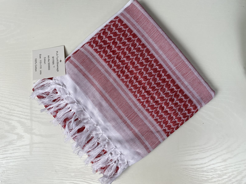 Picture of Eagle Red Arabian Square Scarf Isolation Protective Mask Scarf
