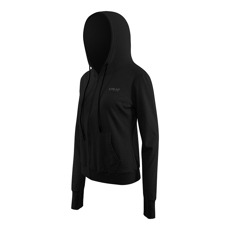 Picture of Plus size yoga clothes autumn and winter sports jacket women's quick-drying cardigan zipper running long sleeve tight fitness autumn top