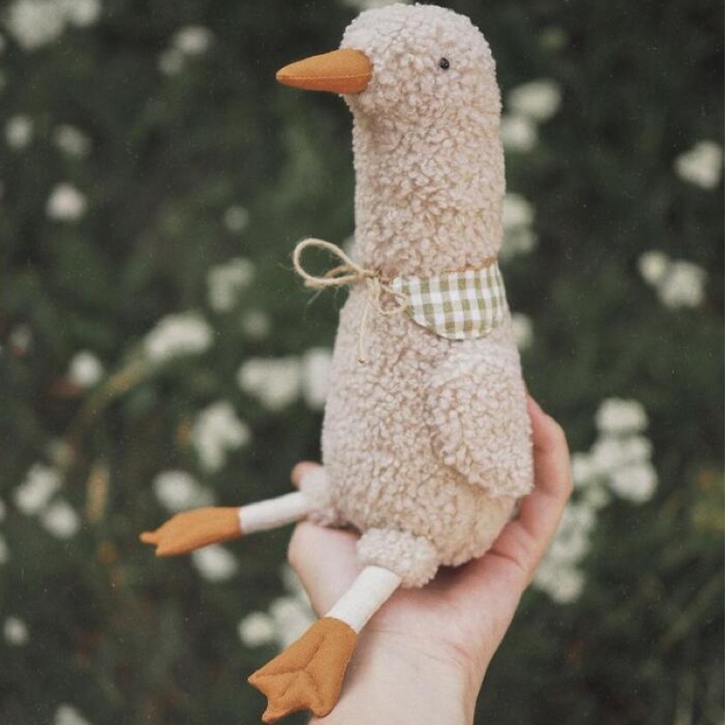 Picture of Nordic Ins Style Chicken Plush Toy Comfort Doll Cute Sleeping Toy Zodiac Chicken Baby Gift