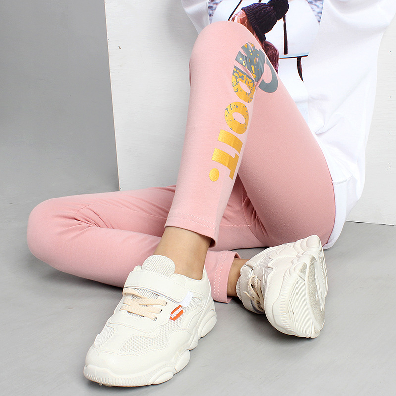 Picture of Autumn Korean Style Kidsren's Clothing, Girls' Leggings, Medium and Large Kidsren's Fashionable Elastic Slim Anti-Mosquito Pants, Kidsren's Pants Wholesale