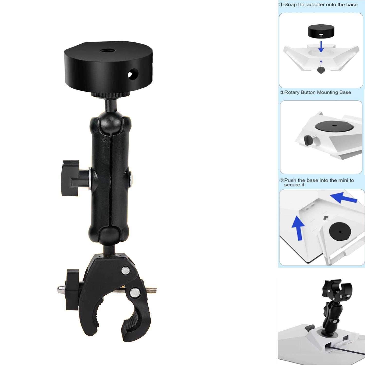Picture of Star Link star mini bracket aluminum alloy suitable for tripod 1/4 adapter bracket link adapter