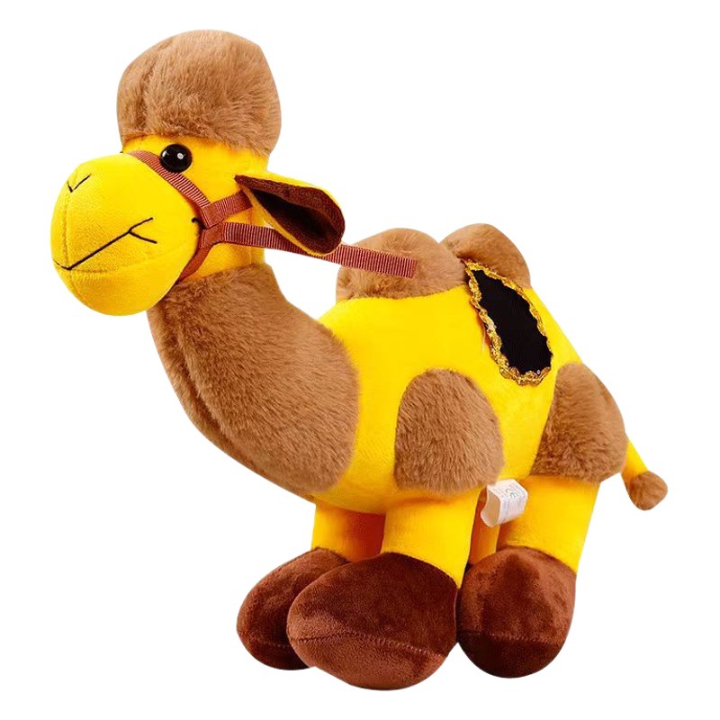 Desert camel doll plush toy simulation camel cute Ragdoll doll sofa living room decoration gift