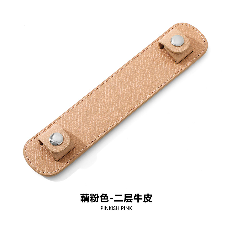 Picture of Long Handle Large Shoulder Strap Retrofit Decompression Shoulder Pad D-49 Cowhide Non-slip Fixed Shoulder Bag Accessories