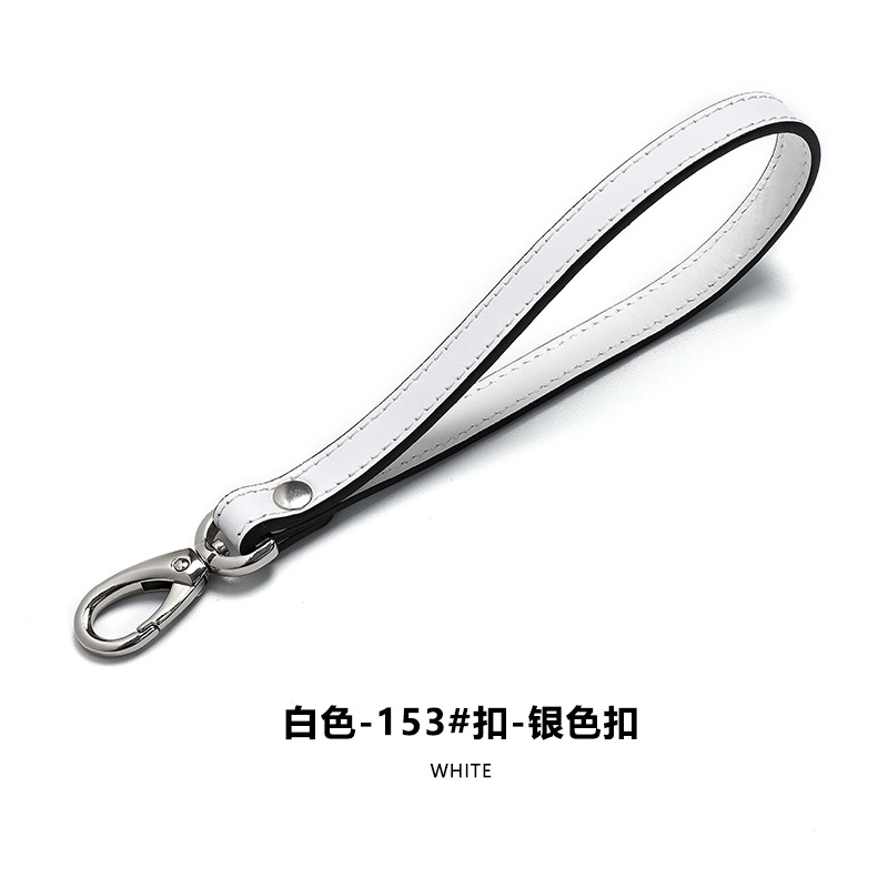 Picture of Women's Bag Accessories Single Buckle Wallet Lanyard Handbag with B- 45 Plain Cowhide Handbag with Bag Replacement Strap