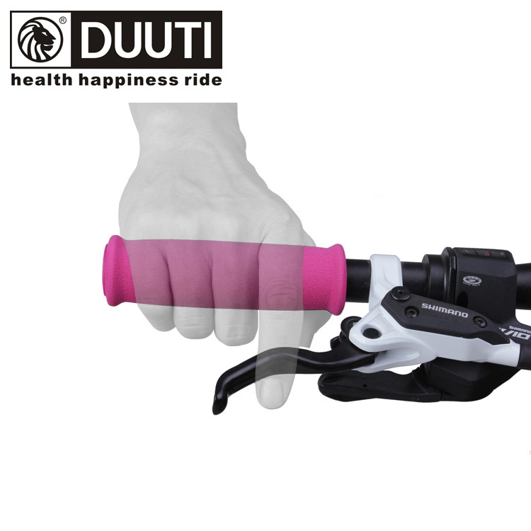 Picture of Mountain bike sponge handle cover ultra-light unilateral lock handle gloves handlebar dead flying bicycle accessories riding accessories