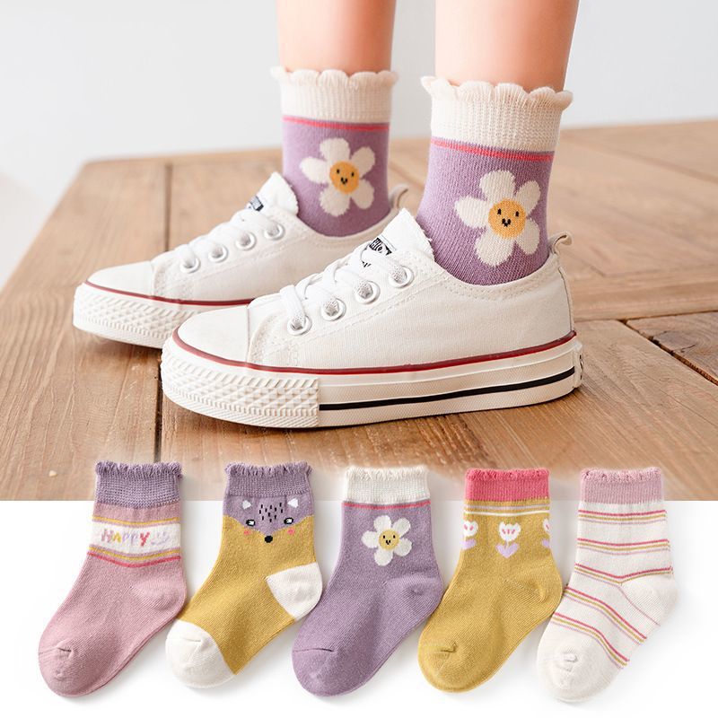 Picture of Children's socks autumn cotton children's socks baby autumn and winter cartoon boys and girls new boys and girls socks