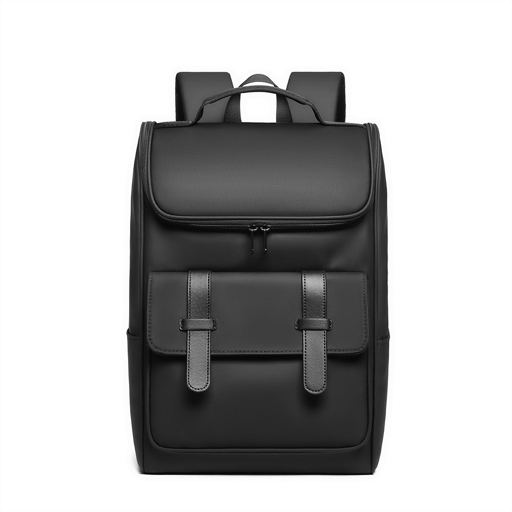 Picture of Cross-Border Trendy Backpack Men's Fashion Casual Student School Bag Multi-Functional Waterproof Computer Backpack Wholesale Customization