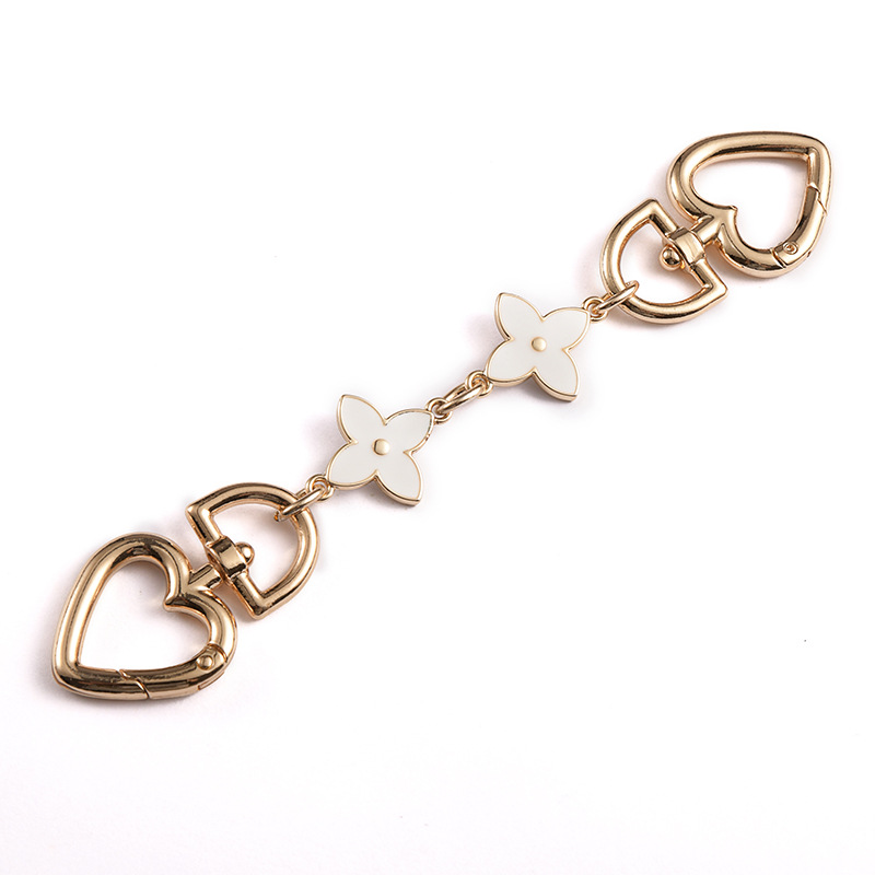 Picture of Sp-81 Is Suitable for Bag Shoulder Strap Modification, Four-Leaf Clover Pendant Extension Strap, DIY Luggage Accessories, Single Purchase Pendant