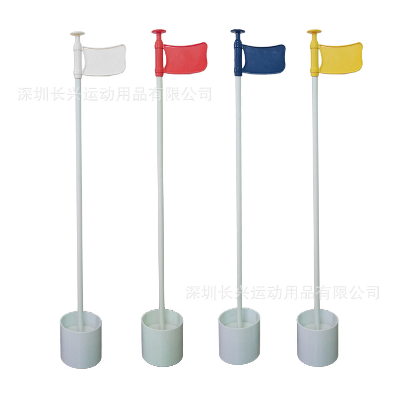 Picture of Factory Direct Sales Golf Green Flagpole Mark Golf Green Flagpole Golf Hole Cup Imitation Flag Green Mark