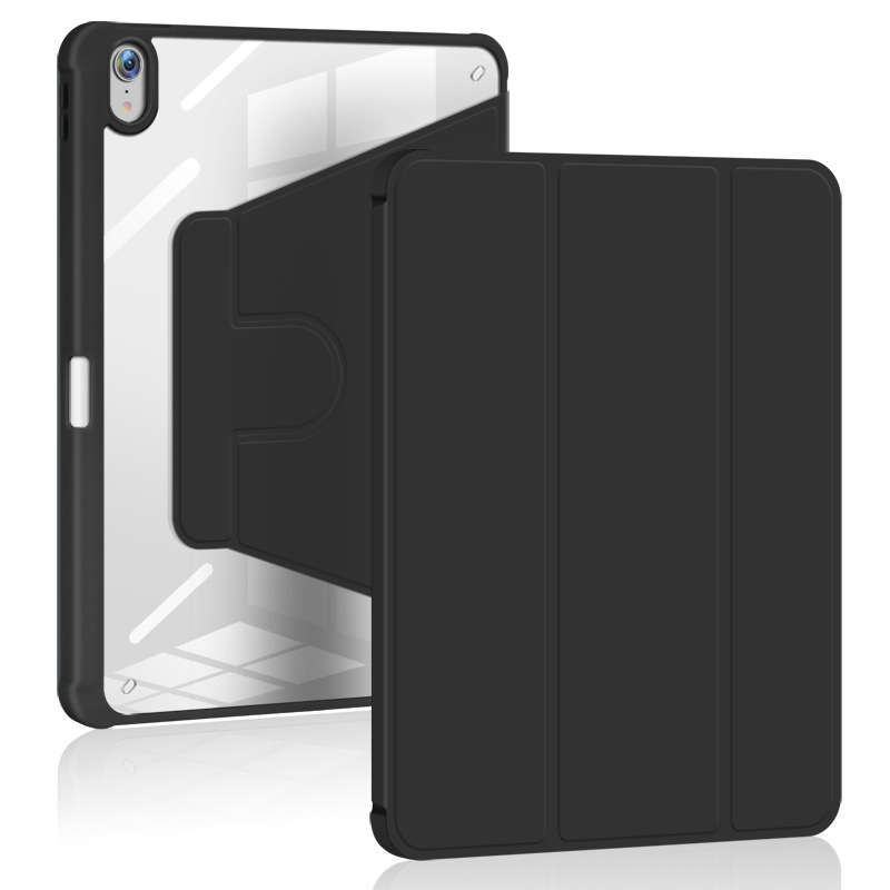 Picture of Applicable ipad10 generation rotating protective sleeve multi-gear adjustment 10.2/10.9/miniTPU pen slot 360 leather case