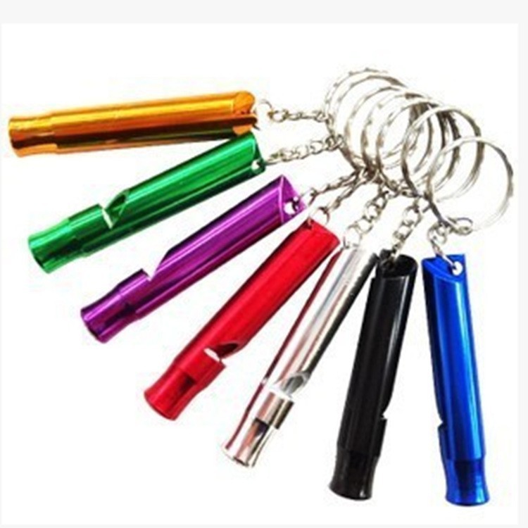 Picture of Outdoor Survival whistle outdoor keychain whistle training tool treble multi-function life-saving EDC equipment