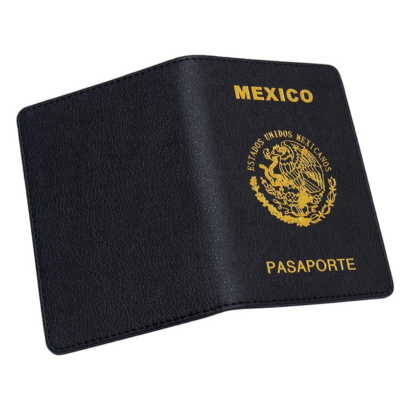 Passport Holder North American Mexico Amazon Foreign Trade Passport Book Passport Protective Leather Case Travel Card Holder Wholesale