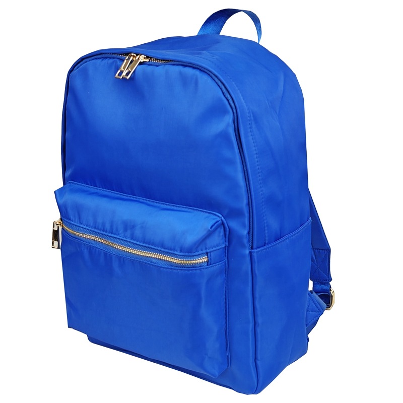 Picture of In stock waterproof backpack casual schoolbag large capacity high quality simple backpack school nylon storage bag