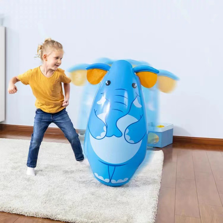 Picture of bestway52152 tumbler toy baby inflatable tumbler animal sandbag children inflatable cartoon
