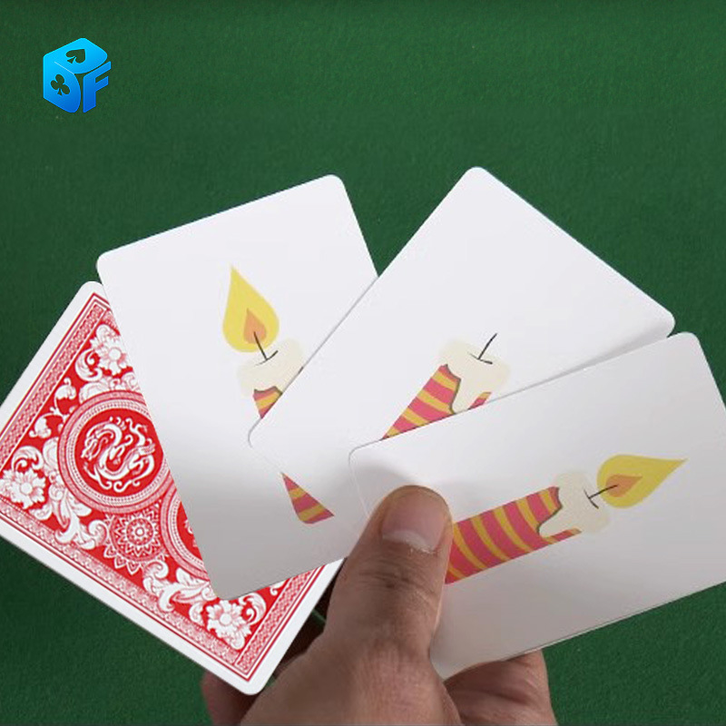 Picture of North Magic Happy Birthday Bicycle Poker Group Classic Training Shake Tone Live Close-up Magic Props