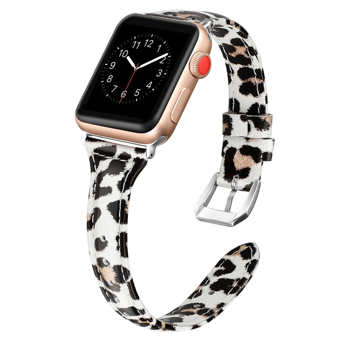 Picture of For Apple Watch Small Waist Leather Strap Apple iwatch109876SE Thin Strap Shrink Simple