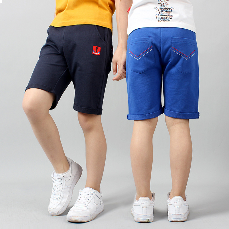 Picture of Boys summer Korean version of the new shorts children's clothing wholesale big children's cotton casual fashion pants children's pants