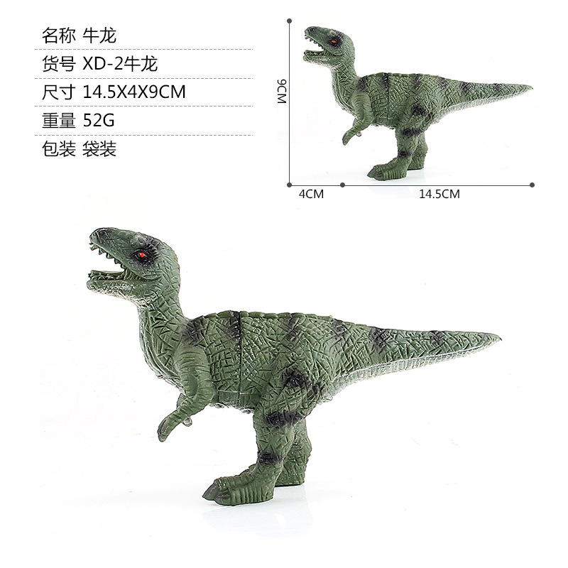 Picture of Cross-border Jurassic Dinosaur Series Plesiosaur Triceratops Storm King Dragon Plastic Static Dinosaur Animal Model Toy