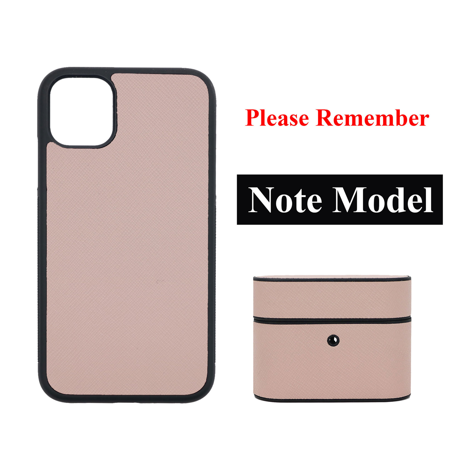 Picture of Genuine Leather drop-resistant Airpods Bluetooth headset protective cover + phone case for Iphone11-15Samsung