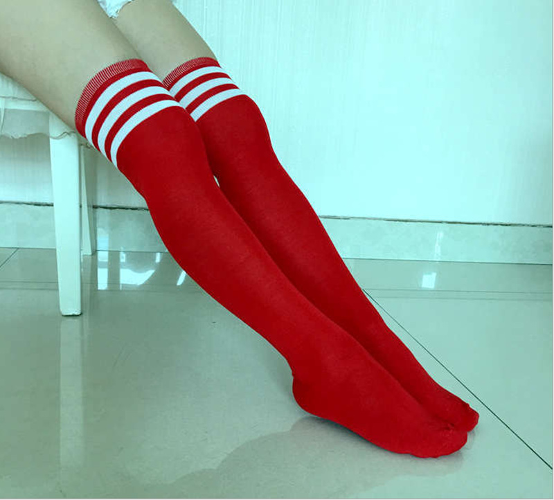 Picture of Golf Socks Cotton Over-the-Knee Stockings Sports Casual All-Match High Socks Training Badminton Football Socks
